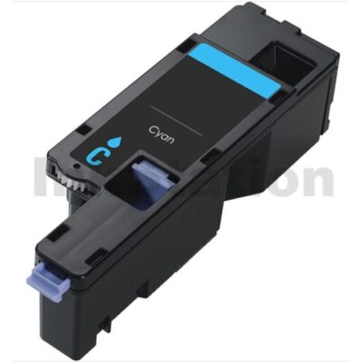 1 x Dell E525, E525w Compatible Cyan Toner Cartridge - 1,400 pages
