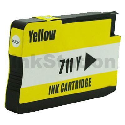 HP 711 Compatible Yellow Inkjet Cartridge CZ132A 29ml