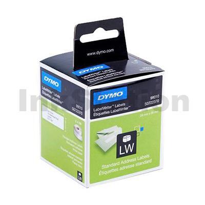 Dymo SD99010 / S0722370 Genuine White Label 2 Roll 28mm x 89mm - 130 labels per roll