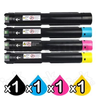 4 Pack Fuji Xerox DocuCentre SC2020 Compatible Toner Combo (CT202246 - CT202249)