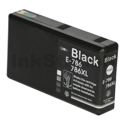 Epson 786XL Compatible Black Ink Cartridge - 2,600 pages [C13T787192]