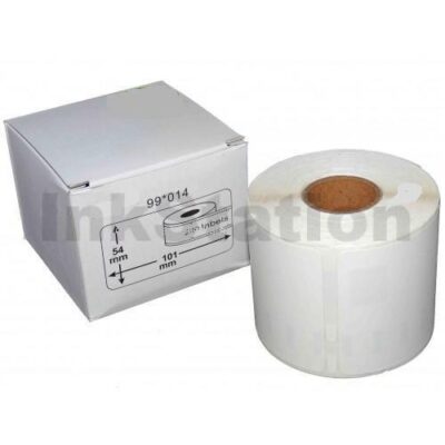 Dymo SD99014 / S0722430 Compatible White Label Roll 54mm x 101mm -220 labels per roll