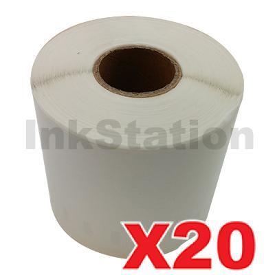 20 x Dymo SD0904980 Compatible White Label Roll 104mm x 159mm - 220 labels per roll