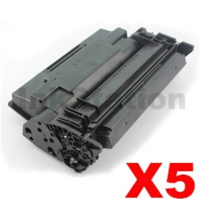 5 x HP CF226X (26X) Compatible Black Toner Cartridge - 9,000 Pages
