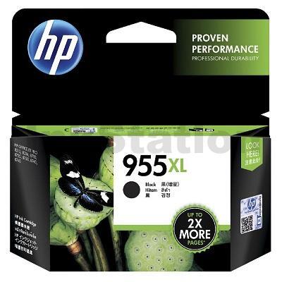 HP 955XL Genuine Black High Yield Inkjet Cartridge L0S72AA - 2,000 Pages