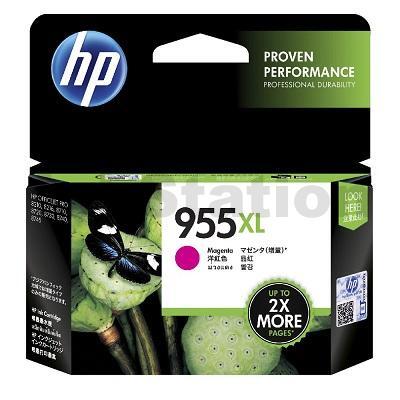 HP 955XL Genuine Magenta High Yield Inkjet Cartridge L0S66AA - 1,600 Pages