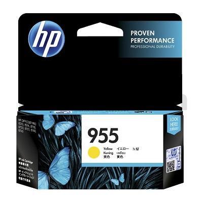 HP 955 Genuine Yellow Standard Inkjet Cartridge L0S57AA - 700 Pages