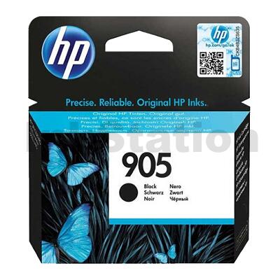 HP 905 Genuine Black Standard Inkjet Cartridge T6M01AA - 300 Pages