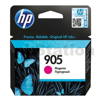 HP 905 Genuine Magenta Standard Inkjet Cartridge T6L93AA - 315 Pages