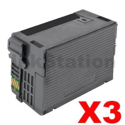 3 x Epson 254XL Compatible Black Extra High Yield Ink Cartridge - 2,200 pages [C13T254192]