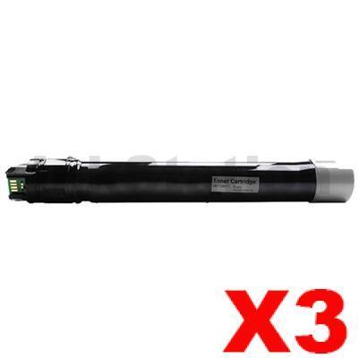 3 x Fuji Xerox DocuPrint CM415AP Compatible Black Toner Cartridge - 11,000 pages (CT202352)