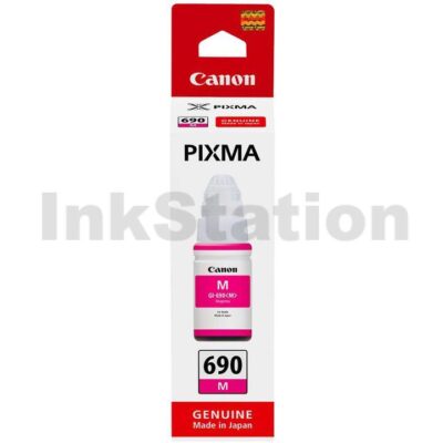 Genuine Canon GI690M Magenta Ink Bottle