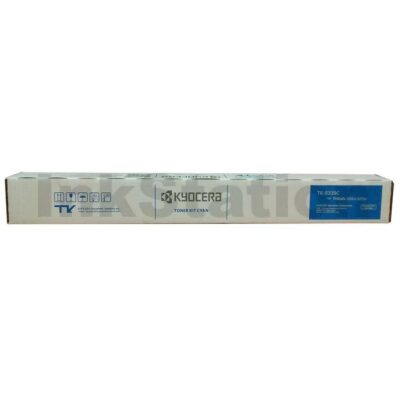Genuine Kyocera TK-8339C Cyan Toner Cartridge - 15,000 pages