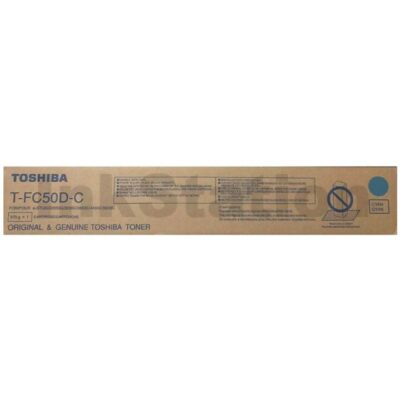 Genuine Toshiba E2555C, E3055C, E3555C, E4555C, E5055C Cyan Toner Cartridge TFC50C - 28,000 pages