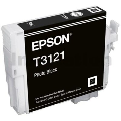 Genuine Epson T3121 Photo Black Ink Cartridge