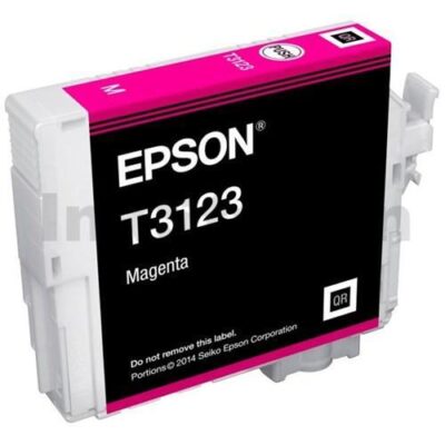 Genuine Epson T3123 Magenta Ink Cartridge