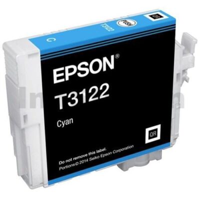Genuine Epson T3122 Cyan Ink Cartridge