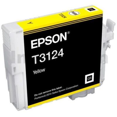 Genuine Epson T3124 Yellow Ink Cartridge