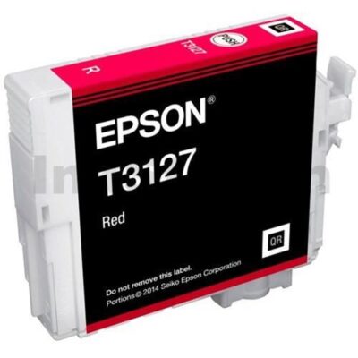 Genuine Epson T3127 Red Ink Cartridge