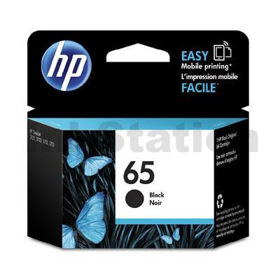 HP 65 Genuine Black Inkjet Cartridge  N9K02AA - 120 Pages
