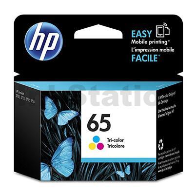 HP 65 Genuine [Tri Colour Pack] Inkjet Cartridge N9K01AA - 100 Pages