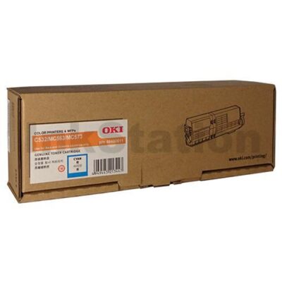 OKI C532DN / MC573DN Genuine Cyan Toner Cartridge (46490611) - 6,000 pages