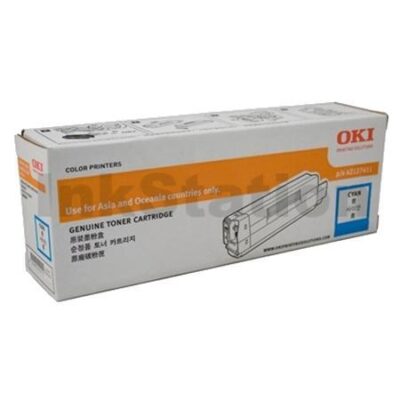 OKI C612 Genuine Cyan Toner Cartridge (46507511) - 6,000 pages
