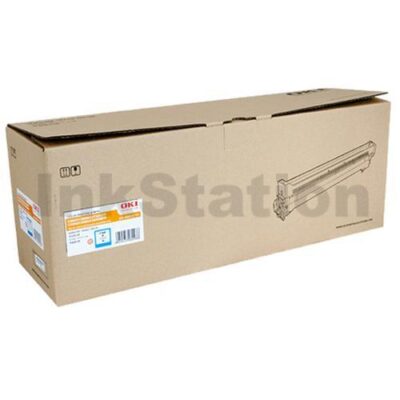 OKI C612 Genuine Cyan Drum Unit (46507311) - last up to 30,000 pages