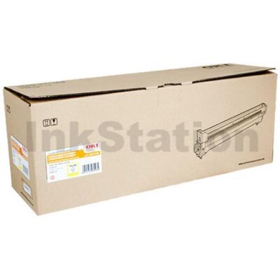 OKI C612 Genuine Yellow Drum Unit (46507309) - last up to 30,000 pages