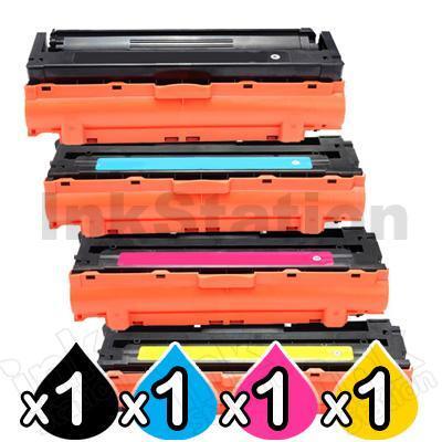 4-Pack Compatible Samsung SLC3010ND SLC3060FR [CLT503L] Toner Combo [1BK,1C,1M,1Y]