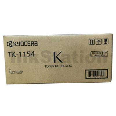 1 x Genuine Kyocera TK-1154 Black Toner Cartridge P2235DW, P2235DN - 3,000 pages
