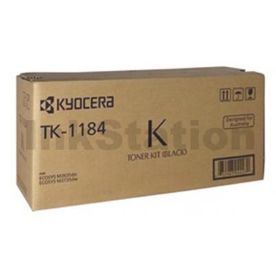 1 x Genuine Kyocera TK-1184 Black Toner Cartridge M2735DW, M2635DN - 3,000 pages