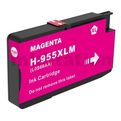 HP 955XL Compatible Magenta High Yield Inkjet Cartridge L0S66AA - 1,600 Pages
