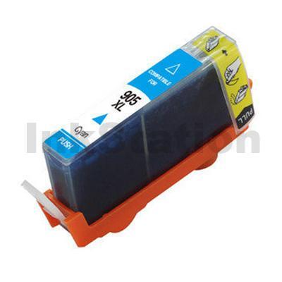 HP 905XL Compatible Cyan High Yield Inkjet Cartridge T6M05AA - 825 Pages