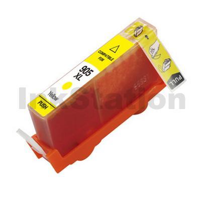 HP 905XL Compatible Yellow High Yield Inkjet Cartridge T6M13AA - 825 Pages