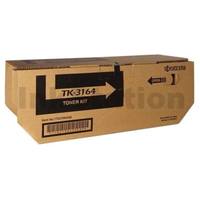 1 x Genuine Kyocera TK-3164 Black Toner Kit P3045DN - 12,500 pages