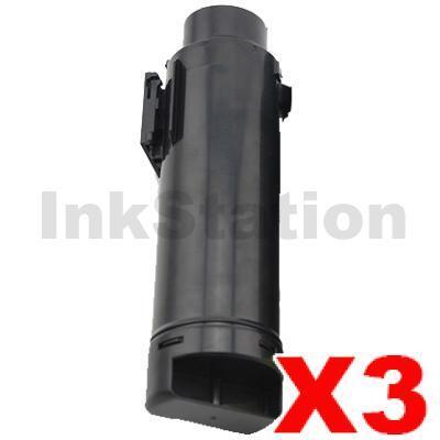 3 x Compatible Fuji Xerox DocuPrint CP315, CM315 Black Toner Cartridge (CT202610) - 6,000 pages