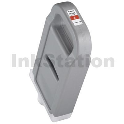 Genuine Canon PFI-706R Red Ink Cartridge - 700ML