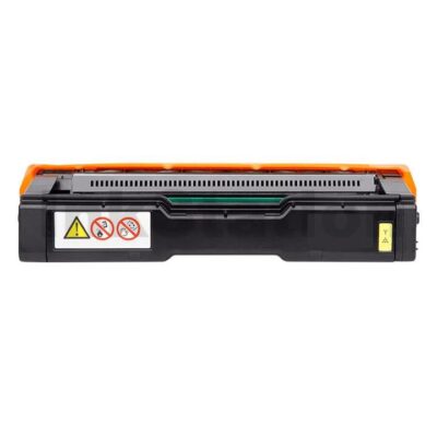 Lanier SPC220N / SPC221N / SPC222SF Compatible Yellow Toner Cartridge 406062 - 2,000 pages
