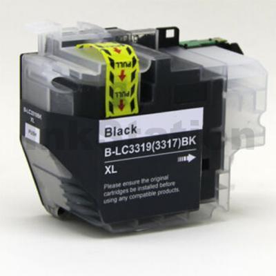 Brother LC-3319XL BK Compatible Black Ink Cartridges - 3,000 pages (High Yield of Brother LC-3317 BK)
