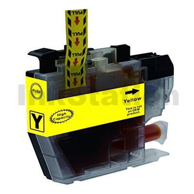 Brother LC-3319XL Y Compatible Yellow Ink Cartridges - 1,500 pages (High Yield of Brother LC-3317 Y)