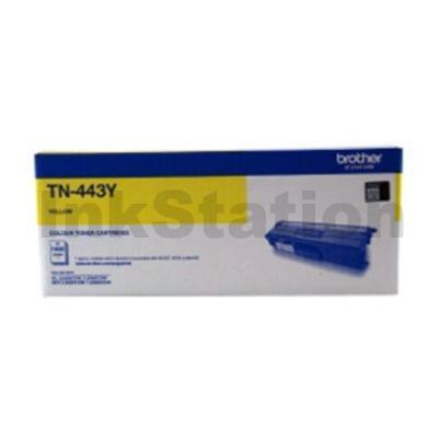 Genuine Brother TN-443Y Yellow Toner Cartridge - 4,000 pages