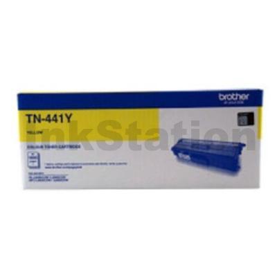 Genuine Brother TN-441Y Yellow Toner Cartridge - 1,800 pages