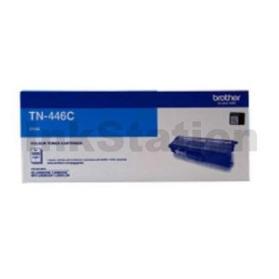 Genuine Brother TN-446C Cyan Toner Cartridge - 6,500 pages