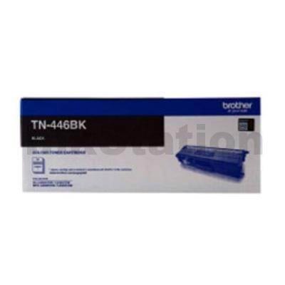 Genuine Brother TN-446BK Black Toner Cartridge - 6,500 pages