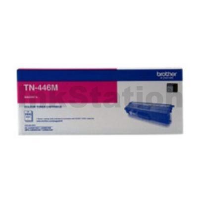 Genuine Brother TN-446M Magenta Toner Cartridge - 6,500 pages