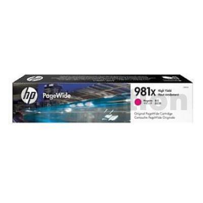 HP 981X Genuine Magenta High Yield Inkjet Cartridge L0R10A - 10,000 Pages