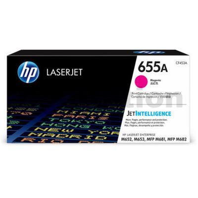 HP 655A (CF453A) Genuine Magenta Toner Cartridge - 10,500 pages