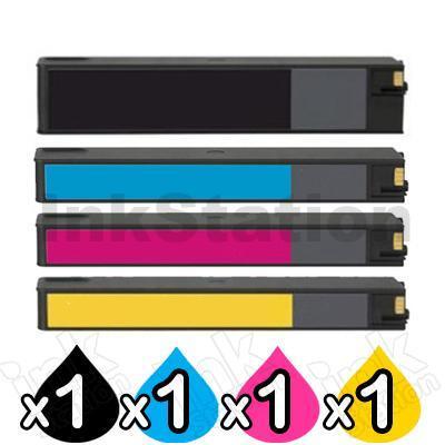 4 Pack HP 975A Compatible Inkjet Combo L0R88AA - L0R97AA [1BK,1C,1M,1Y]