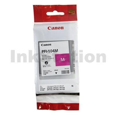 Genuine Canon PFI-104M Magenta Ink Cartridge